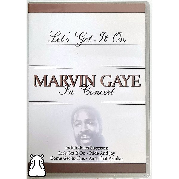 DVD Marvin Gaye - Let's Get It On - In Concert - Hm