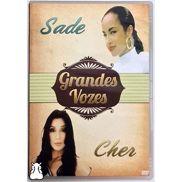 DVD Sade - Cher - Grandes Vozes - Hm
