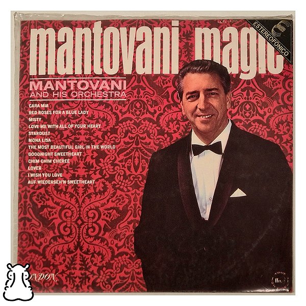 LP Mantovani Mantovani Magic Vinil Capa sanduíche 1966 - Hm