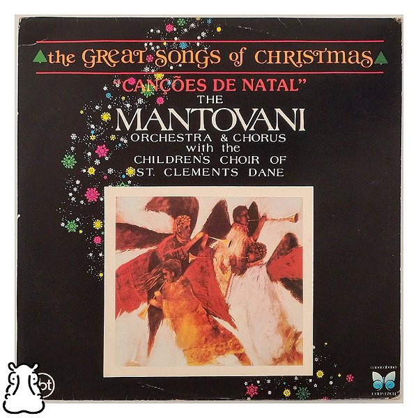 LP Mantovani Great Songs of Christmas Natal Vinil 1982 - Hm