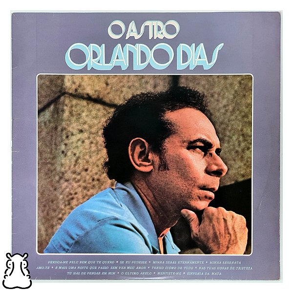 LP Orlando Dias - O Astro - Disco de Vinil - Hm