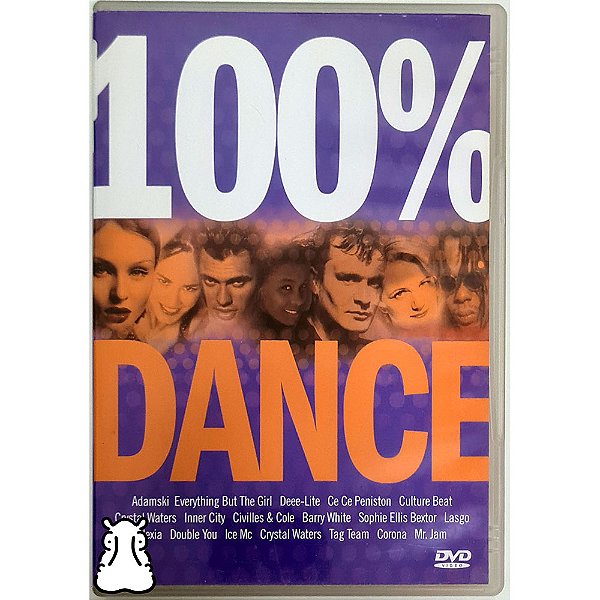 DVD 100% Dance - Coletânea Som Livre - Hm