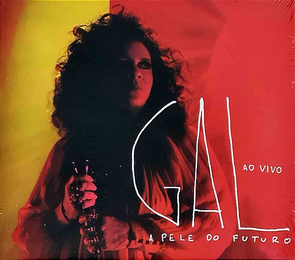 CD Gal Costa - A Pele Do Futuro Ao Vivo - Lacrado Duplo - Hm
