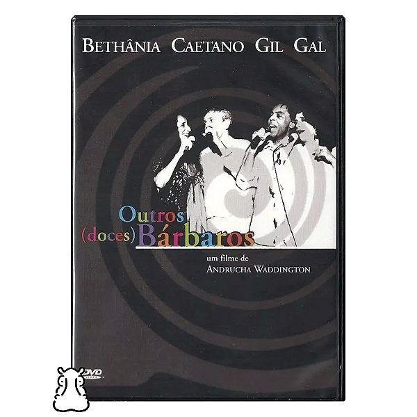 DVD Doces Bárbaros - Bethânia - Caetano - Gil - Gal - Hm