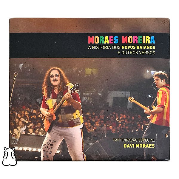 CD Moraes Moreira - A História Dos Novos Baianos - Novo - Hm