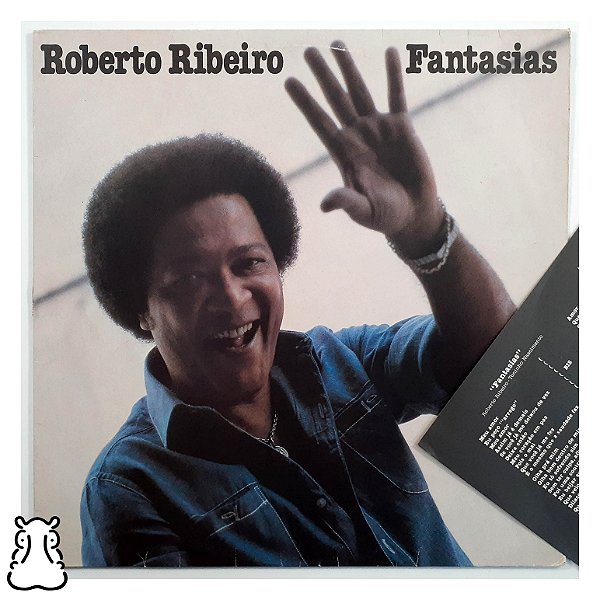 LP Roberto Ribeiro - Fantasias Vinil 1982 Encarte Leia - Hm