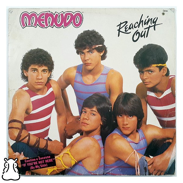 LP Menudo - Reaching Out - Disco de Vinil 1984 - Hm