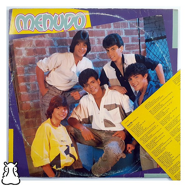 LP Menudo - Hold Me - Disco de Vinil 1985 Encarte - Hm