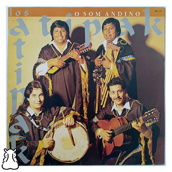 LP Grupo Los Atipak - O Som Andino Disco de Vinil 1991 - Hm