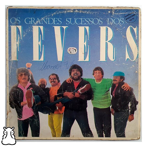 LP Os Grandes Sucessos Dos Fevers - Vinil 1987 Leia - Hm