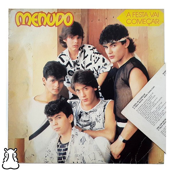 LP Menudo - A Festa Vai Começar Vinil 1985 Encarte Leia - Hm