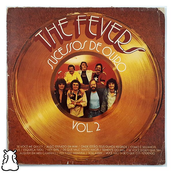 LP The Fevers - Sucessos de Ouro Vol 2 Disco Vinil Leia - Hm