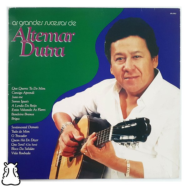 LP Altemar Dutra - Os Grandes Sucessos - 1989 Vinil - Hm