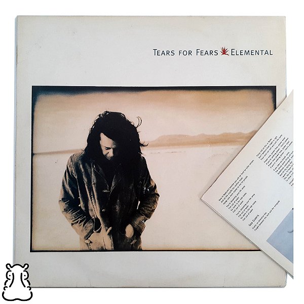 LP Tears for Fears - Elemental Vinil 1993 Encarte Leia - Hm