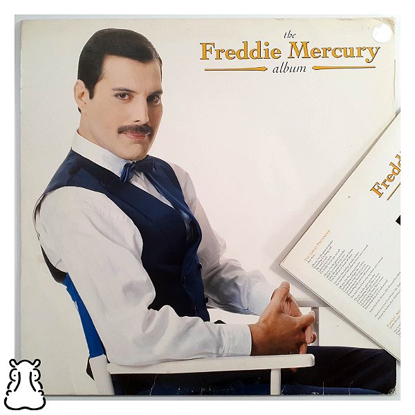 LP Freddie Mercury - The Album Vinil 1987 Encarte Leia - Hm