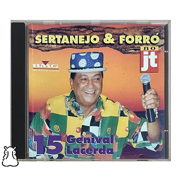 CD Genival Lacerda - Sertanejo e Forró no JT - 1998 - Hm