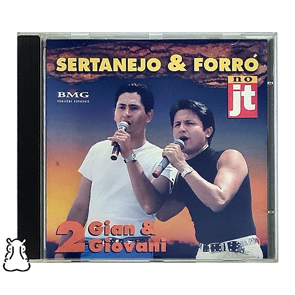 CD Gian & Giovani - CD - Sertanejo e Forró no JT - 1998 - Hm