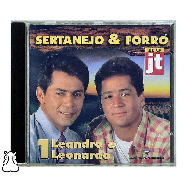 CD Leandro & Leonardo - Sertanejo e Forró no JT - 1998 - Hm