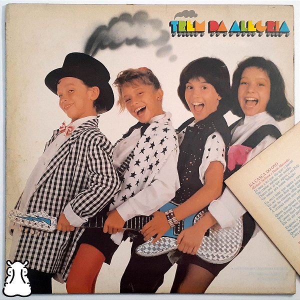 LP Trem da Alegria - He Man - Disco Vinil 1986 Encarte - Hm