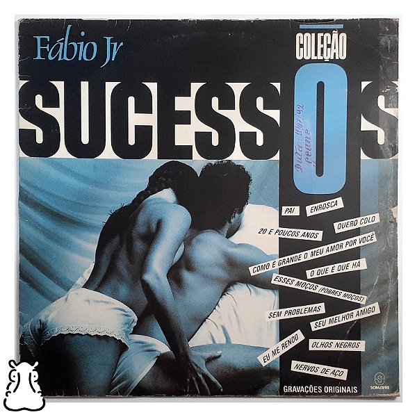 LP Fábio Jr. - Coleção Sucessos - Disco de Vinil 1991 - Hm