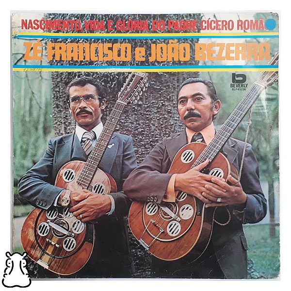 LP Zé Francisco Bezerra Vida Glória Padre Cícero Vinil - Hm