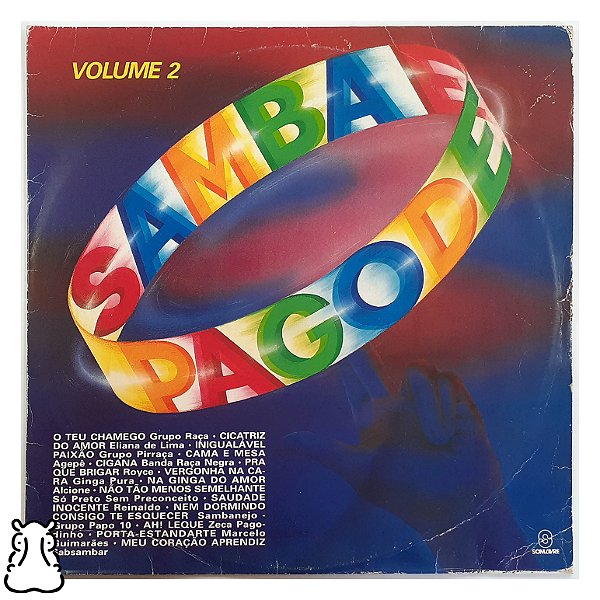 LP Samba & Pagode Vol. 2 - 1992 Disco de Vinil Leia - Hm
