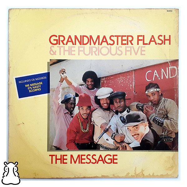 LP Grandmaster Flash The Furious Five Message Vinil 1983- Hm