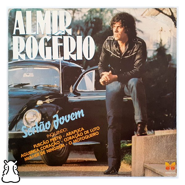LP Almir Rogério - Sertão Jovem - Disco Vinil 1982 Leia - Hm
