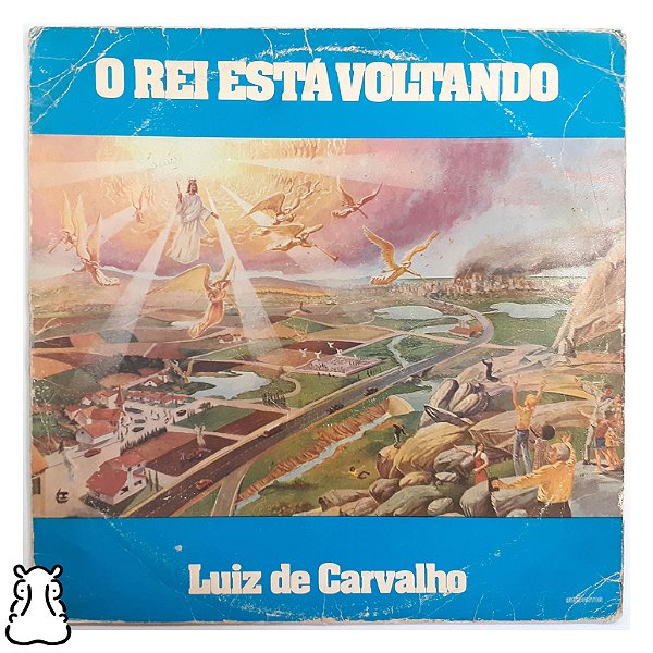 LP Luiz de Carvalho - O Rei Está Voltando - Vinil 1976 - Hm