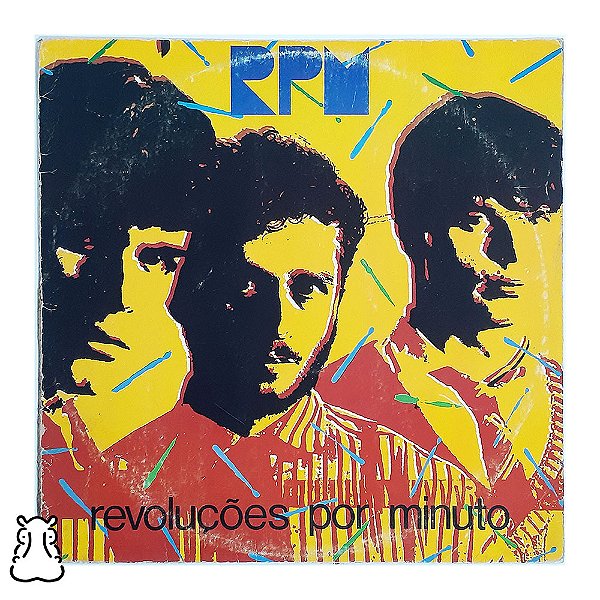 LP RPM - Revoluções por Minuto - Vinil 1985 Encarte - Hm
