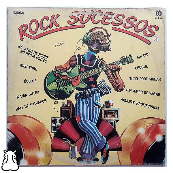 LP Oficina de Luz - Rock Sucessos Disco Vinil 1985 Leia - Hm