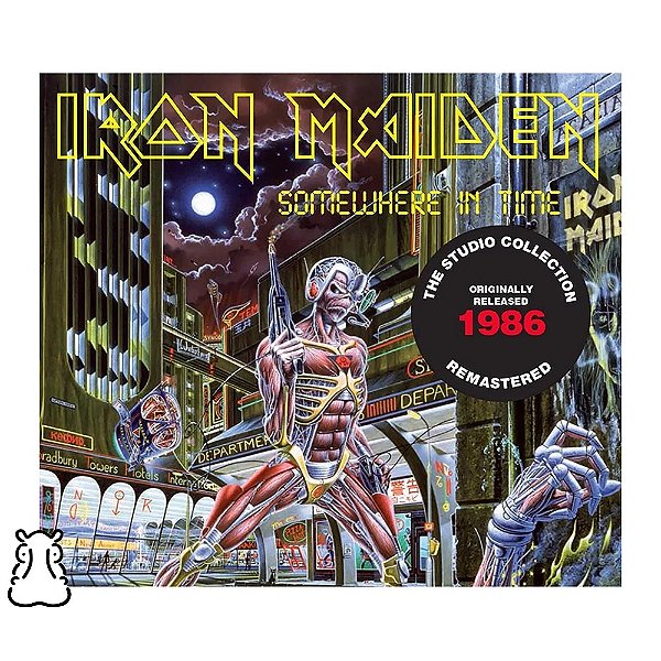 CD Iron Maiden - Somewhere In Time - Novo Lacrado - Hm
