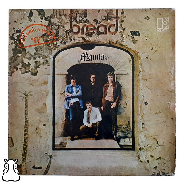 LP Bread - Manna - Disco de Vinil 1971 Leia - Hm