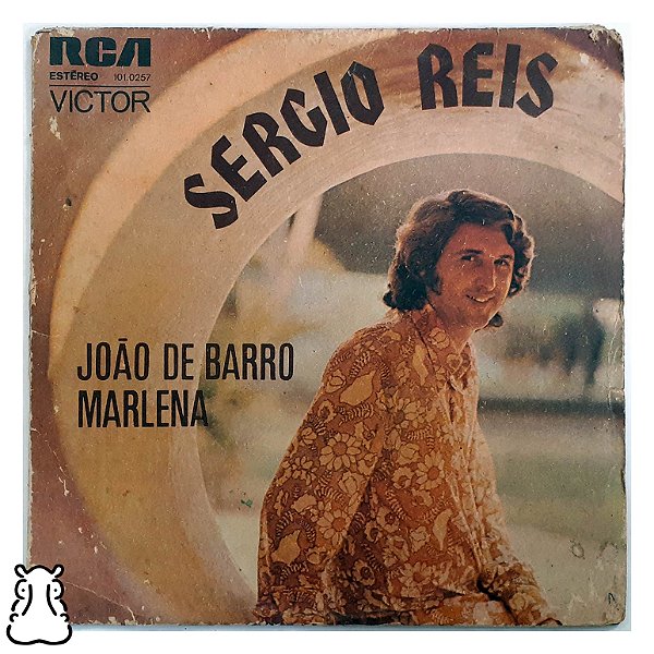 EP Compacto Sérgio Reis João de Barro Marlena Vinil 1974- Hm
