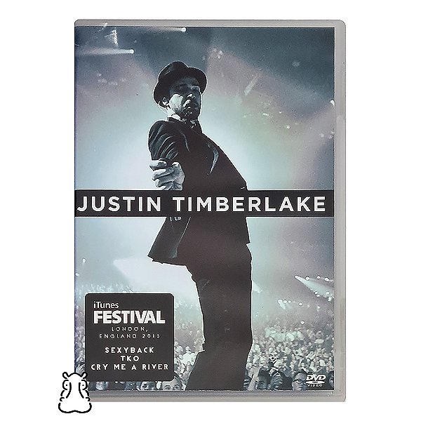 DVD Justin Timberlake - Itunes Festival - 2013 - Novo - Hm