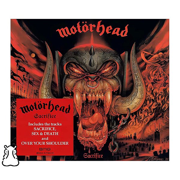 CD Motorhead - Sacrifice - Nacional - Novo Lacrado - Hm