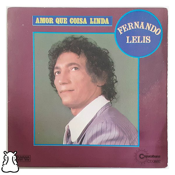 Compacto Fernando Lelis Amor Que Coisa Linda Vinil 1974 - Hm