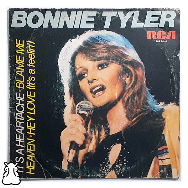 EP Compacto Bonnie Tyler - It's a Heartache Vinil 1978 - Hm