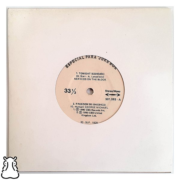EP Compacto Especial Para Jukebox - Disco de Vinil 1990 - Hm