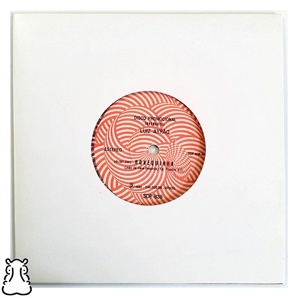 EP Compacto Luiz Ayrão - Bonequinha - Disco Vinil 1980 - Hm