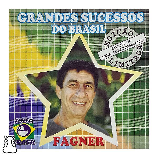 CD Fagner - Grandes Sucessos Do Brasil - Novo - Hm