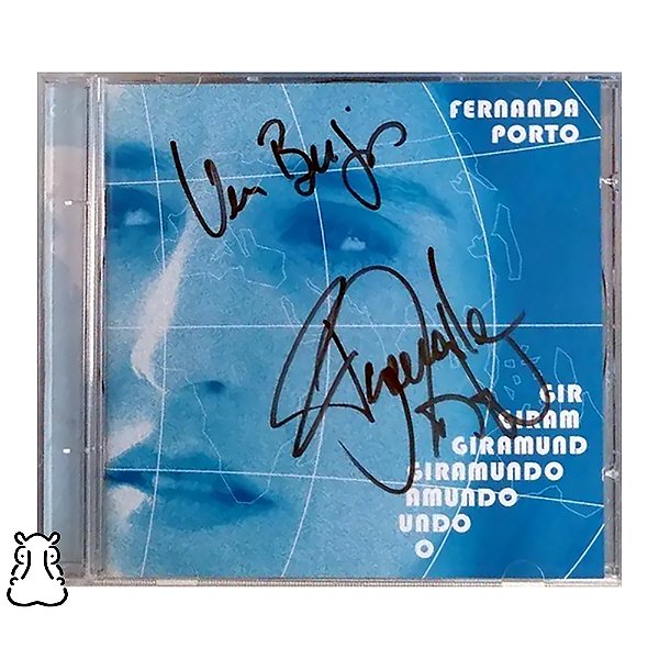 CD Fernanda Porto - Giramundo - Com Luva - Autografado - Hm