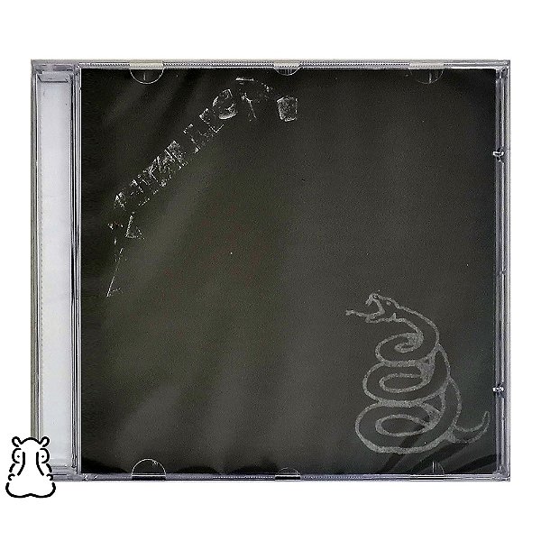 CD Metallica - Black Album Caixa Acrílica Novo Lacrado - Hm