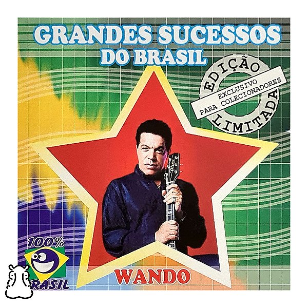 CD Wando - Grandes Sucessos do Brasil - Novo - Hm