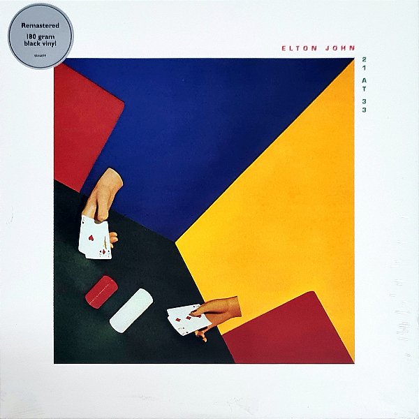 LP Elton John - 21 At 33 - Vinil Importado Novo Lacrado - Hm