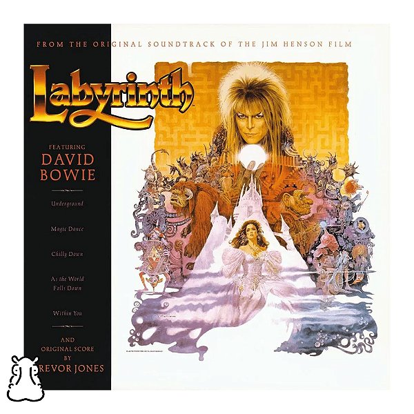 LP David Bowie Filme Labyrinth Vinil Importado Lacrado - Hm