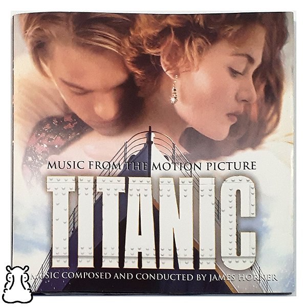 CD Trilha Sonora Filme - James Horner - Titanic - 1997 - Hm