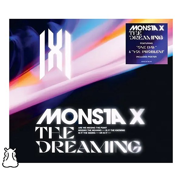 CD Monsta X - The Dreaming - 2021 Novo Lacrado - Hm