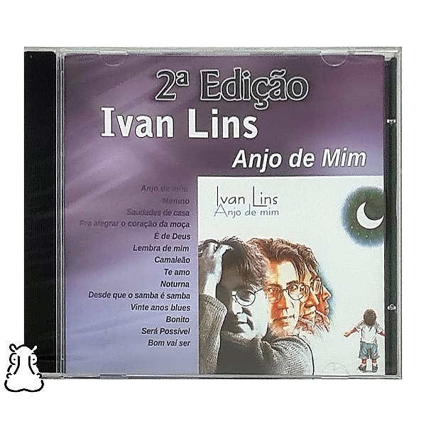 CD Ivan Lins - Anjo de Mim - 2a Edição - Novo Lacrado - Hm