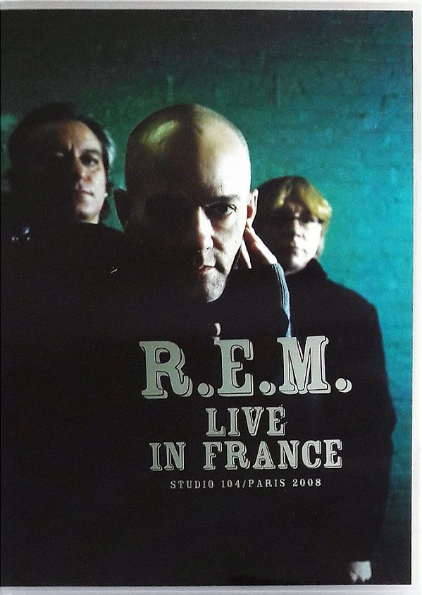 DVD R.E.M. Live In France Studio 104 Paris 2008 Lacrado - Hm